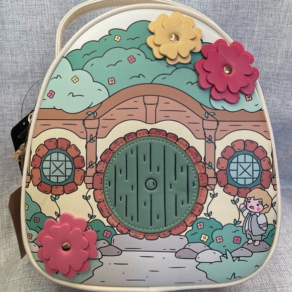 The Lord of the Rings Bag End Door Mini Backpack - LAST ONE - Picture 4 of 11